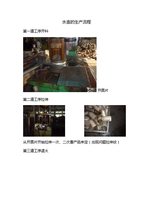 水壶生产流程