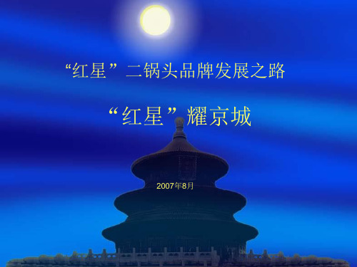 红星二锅头品牌策划案