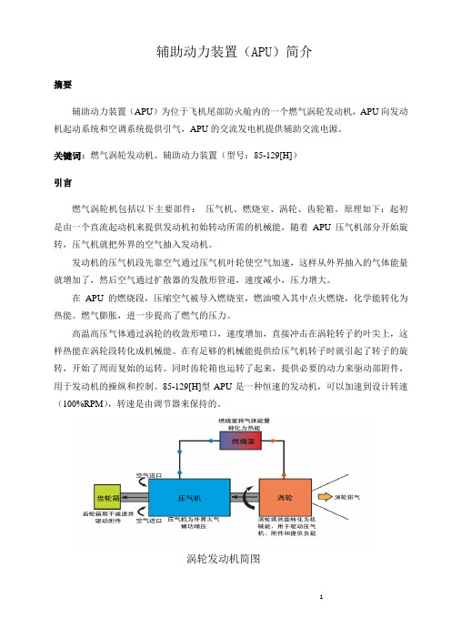 辅助动力装置APU