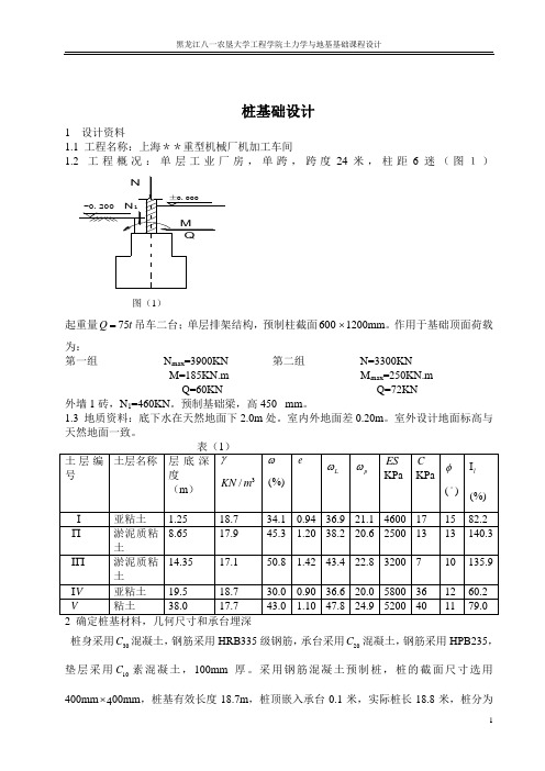 桩基础计算书