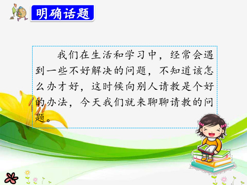 【精品课件学习】六年级下册语文课件 口语交际：请教新课标改编版_1-5