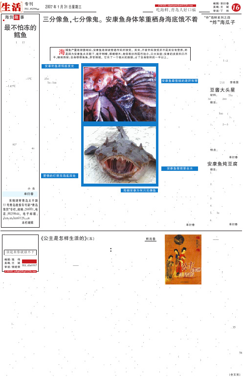 安康是海底钓鱼高手