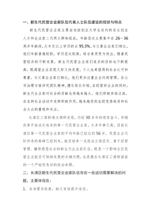 新生代民营企业家