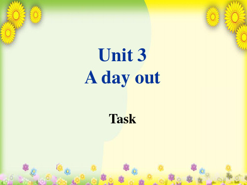 中学八年级英语上册 Unit 3 A day out task课件1