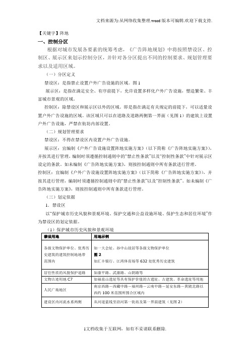 【阵地】上海市户外广设施设置阵地规划