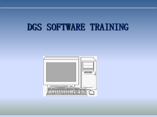 DGS培训教材PPT优秀课件