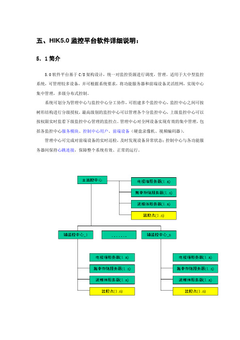 海康平台软件5[1].0功能详解20009902