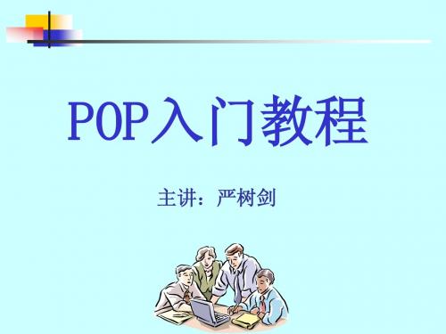 POP入门教程