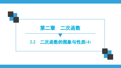 第2章  2.2 二次函数的图象与性质(4)