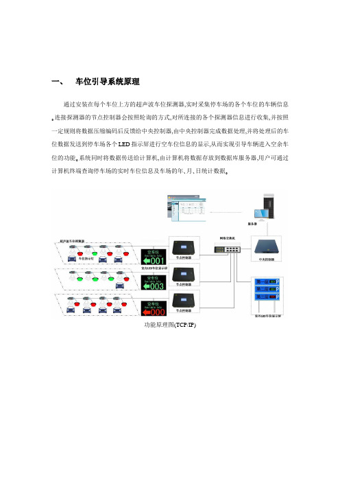 车位引导系统技术方案