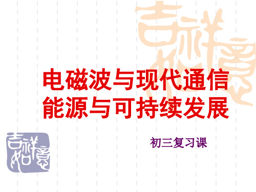 《电磁波与现代通信》ppt1