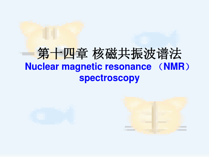 第十四章 核磁共振波谱法2010学生
