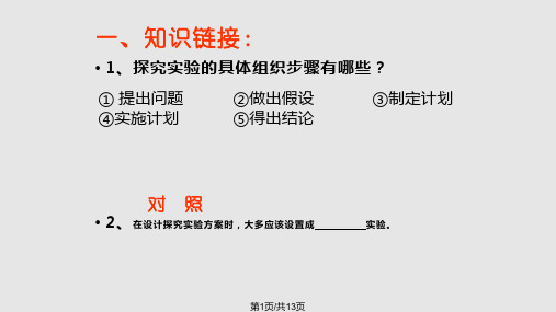 种子的萌发条件PPT课件