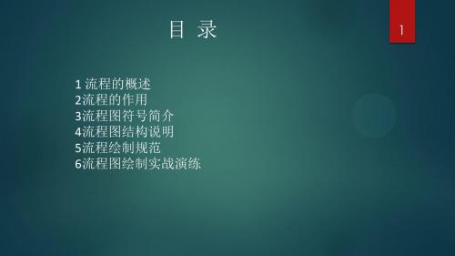 标准流程图绘制规范ppt课件