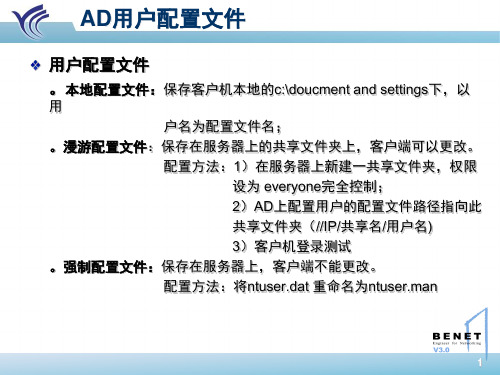 AD-用户配置文件