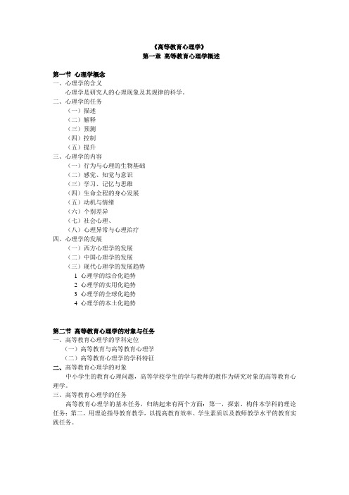 高等教育心理学