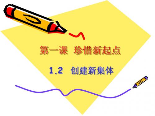 1.2创建新集体