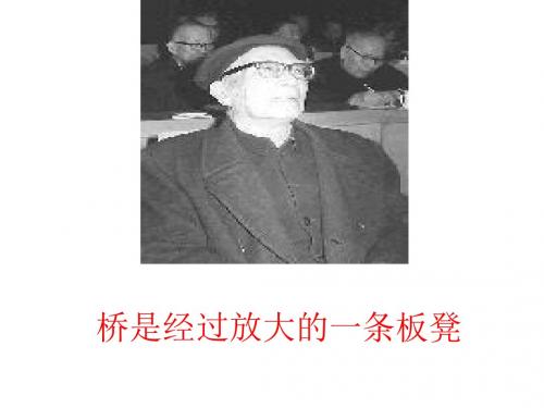 综合性语文活动课《桥》PPT课件