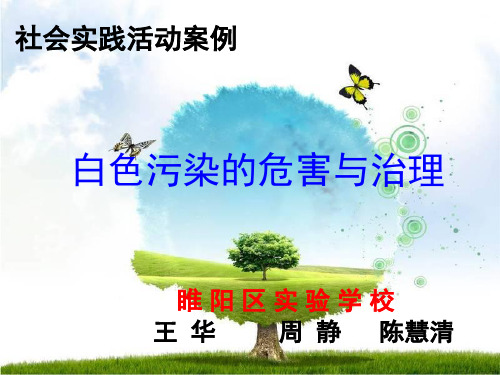 白色污染ppt