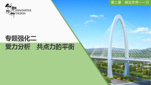 物理高考复习专题强化二 受力分析 共点力的平衡课件