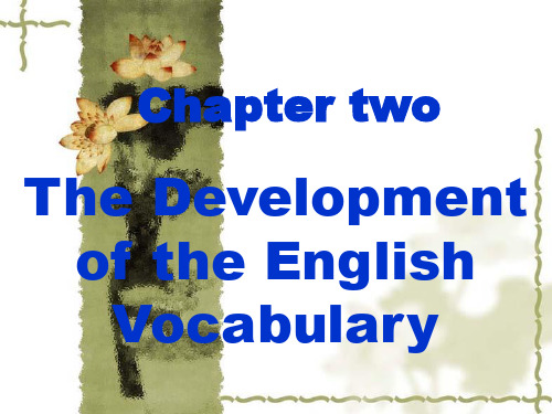 Chapter_2_the_development_of_the_English_vocabulary
