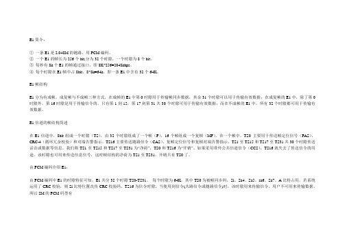 E1、CE1、T1、PRI、BRI知识介绍和配置