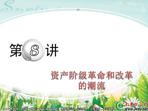 2013届高考历史第二轮总复习专题课件8