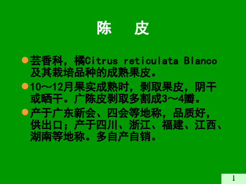 果实种子类中药-2精品PPT课件