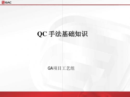 GACqc七大手法-1