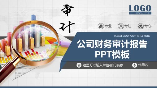 公司财务审计报告通用PPT模板