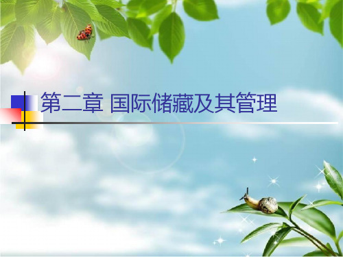 国际储备及其管理(1)幻灯片PPT
