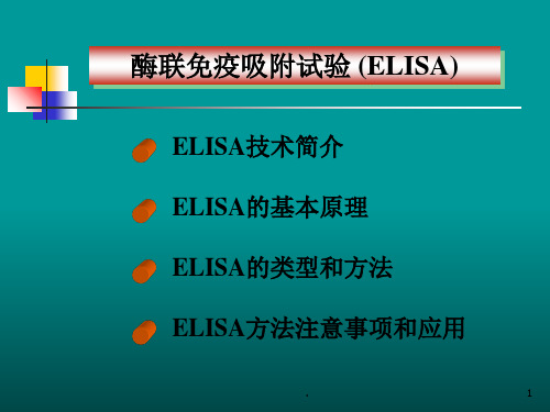 ELISA检测技术ppt课件