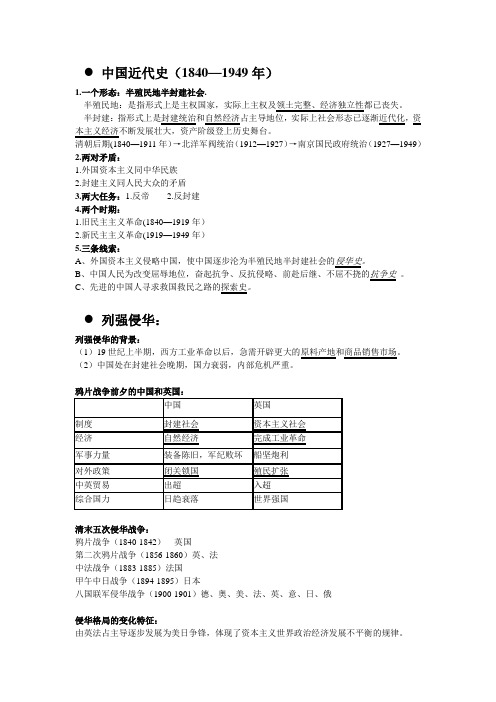 人教版高中历史必修1.第二单元重点