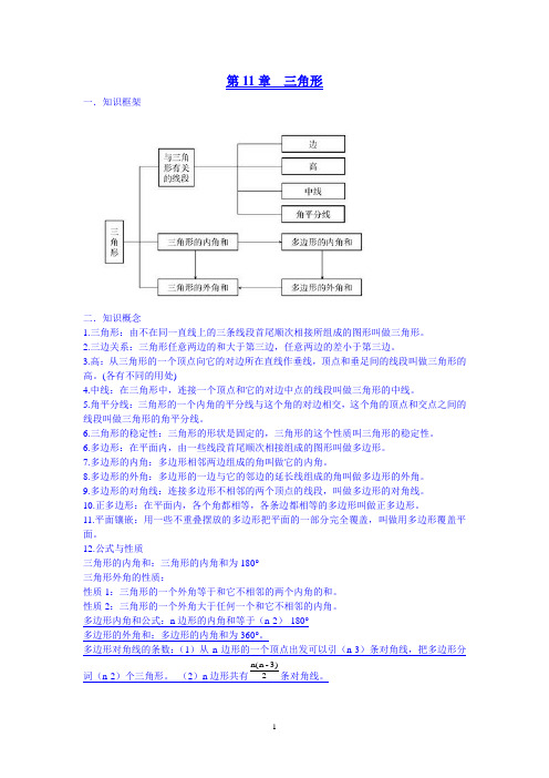  新人教版八年级上册数学知识点