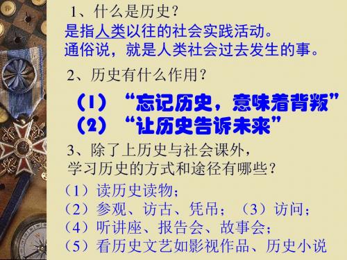 【初中历史】人猿相揖别PPT课件