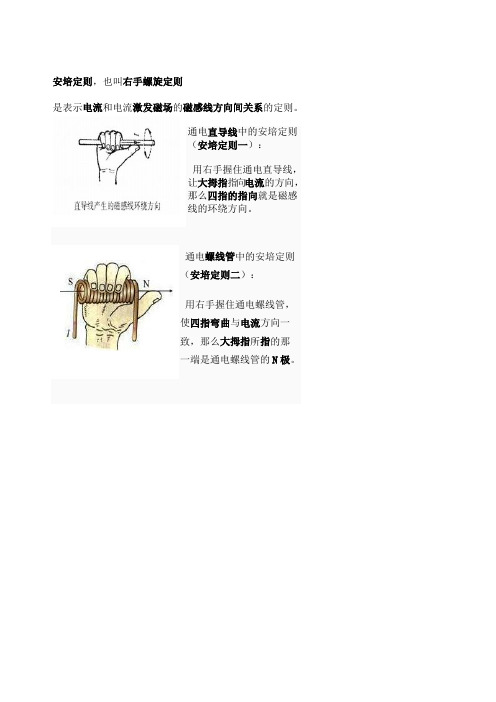 安培定则