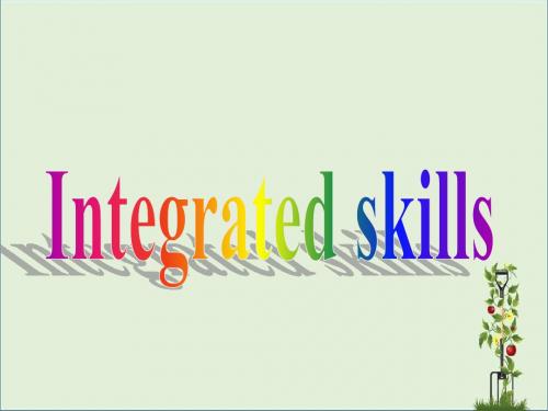 八年级英语下册 Unit 7 International Charities P4 Integrated Skills课件 (新版)牛津版