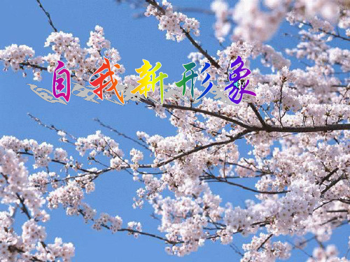 七年级政治自我新形象