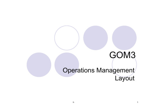 全球运营管理课件new gom3-factory layout (update)
