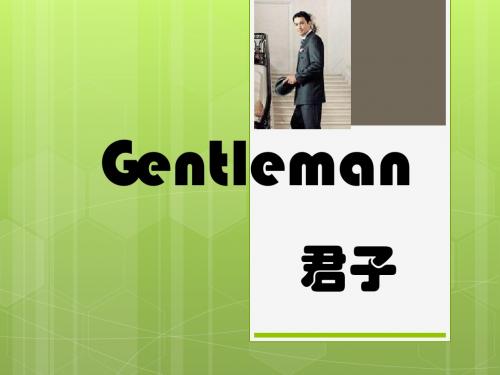 gentleman