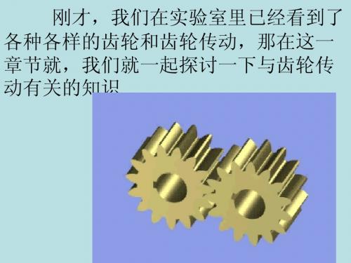 齿轮传动系统