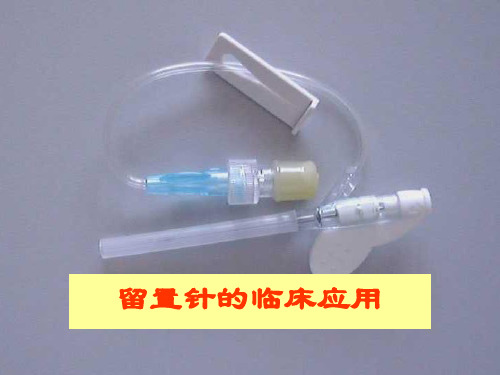 《留置针的使用》PPT课件
