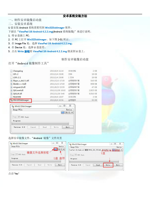 ViewPad 10i 安卓系统 安装方法