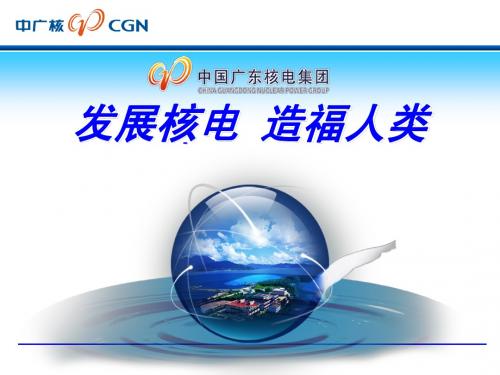 中广核集团2010年春季校园招聘专业交流会PPT