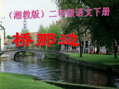 《桥那边》湘教版二年级语文下册课件ppt文档(2篇)