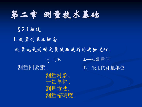 第二章  长度测量基础