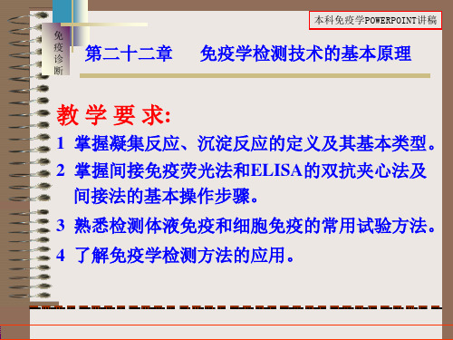 第二十二章 免疫学检测技术的基本原理