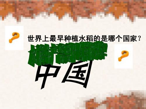 【精品课件一】第三单元第一课家住平原