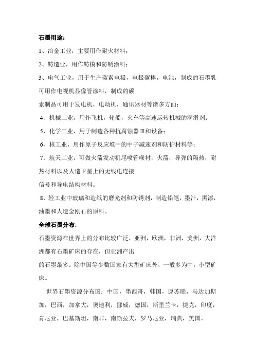 石墨矿