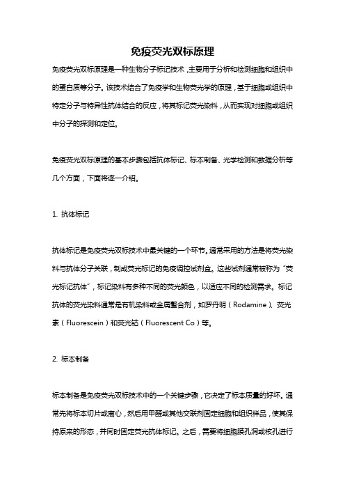 免疫荧光双标原理
